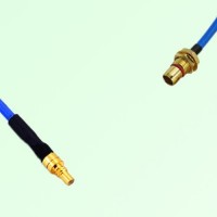 Semi-Flexible Jumper SBMA Bulkhead Male to SSMC Male Semi-Flexible Jumper SBMA Bulkhead Male to SSMC Male