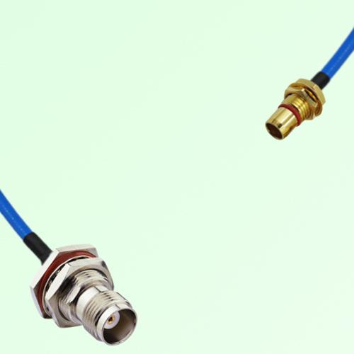 Semi-Flexible Jumper SBMA Bulkhead Male to TNC Bulkhead Female with O-Ring Semi-Flexible Jumper SBMA Bulkhead Male to TNC Bulkhead Female with O-Ring