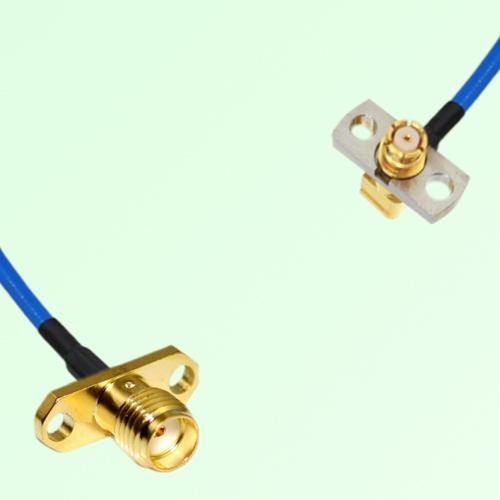 Semi-Flexible Jumper SMP Female Right Angle 2 Hole to SMA Female 2 Hole Semi-Flexible Jumper SMP Female Right Angle 2 Hole to SMA Female 2 Hole