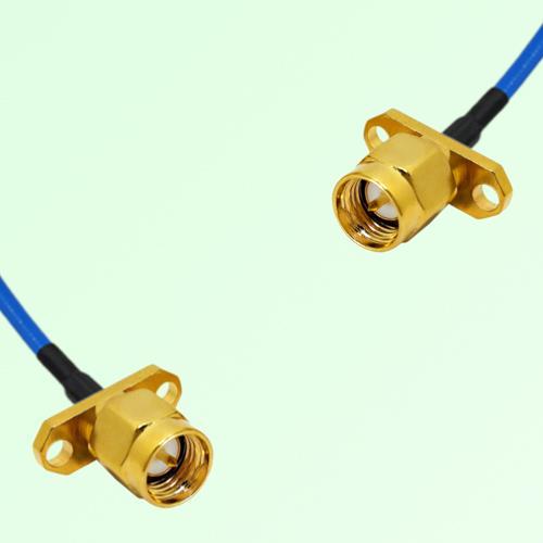 Semi-Flexible Jumper SMA Male 2 Hole to SMA Male 2 Hole Semi-Flexible Jumper SMA Male 2 Hole to SMA Male 2 Hole