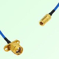 Semi-Flexible Jumper SMB Female to SMA Male 2 Hole Flange Mount Semi-Flexible Jumper SMB Female to SMA Male 2 Hole Flange Mount