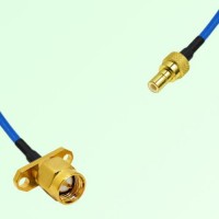 Semi-Flexible Jumper SMB Male to SMA Male 2 Hole Flange Mount Semi-Flexible Jumper SMB Male to SMA Male 2 Hole Flange Mount