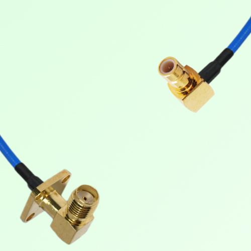 Semi-Flexible Jumper SMB Male Right Angle to SMA Female Right Angle 4 Hole Semi-Flexible Jumper SMB Male Right Angle to SMA Female Right Angle 4 Hole