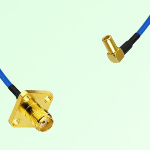 Semi-Flexible Jumper SSMB Female Right Angle to SMA Female 4 Hole 12.7x12.7mm Semi-Flexible Jumper SSMB Female Right Angle to SMA Female 4 Hole 12.7x12.7mm