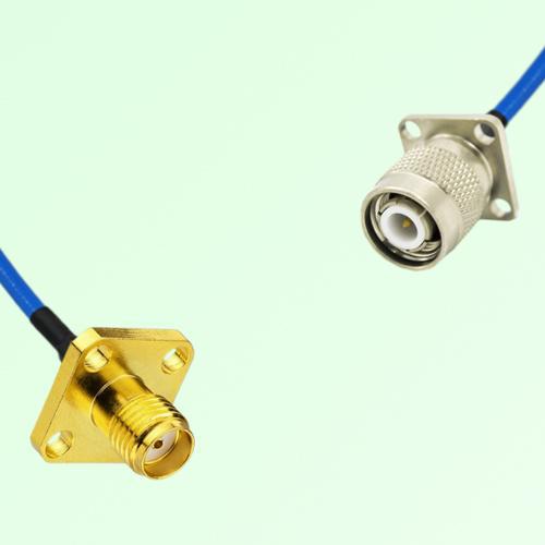 Semi-Flexible Jumper TNC Male 4 Hole 17.5mm to SMA Female 4 Hole 12.7x12.7mm Semi-Flexible Jumper TNC Male 4 Hole 17.5mm to SMA Female 4 Hole 12.7x12.7mm
