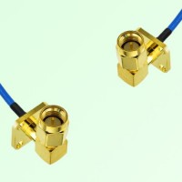 Semi-Flexible Jumper SMA Male Right Angle 4 Hole to SMA Male Right Angle 4 Hole Semi-Flexible Jumper SMA Male Right Angle 4 Hole to SMA Male Right Angle 4 Hole