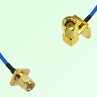 Semi-Flexible Jumper SMA Male Right Angle 4 Hole to SMA Male 4 Hole 12.7mm Semi-Flexible Jumper SMA Male Right Angle 4 Hole to SMA Male 4 Hole 12.7mm