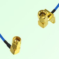 Semi-Flexible Jumper SMA Male Right Angle 4 Hole 12.7mm to SMA Male Right Angle Semi-Flexible Jumper SMA Male Right Angle 4 Hole 12.7mm to SMA Male Right Angle