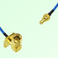 Semi-Flexible Jumper SMB Male to SMA Male Right Angle 4 Hole 12.7x12.7mm Semi-Flexible Jumper SMB Male to SMA Male Right Angle 4 Hole 12.7x12.7mm