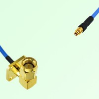 Semi-Flexible Jumper SMPM / SSMP Female to SMA Male Right Angle 4 Hole 12.7mm Semi-Flexible Jumper SMPM / SSMP Female to SMA Male Right Angle 4 Hole 12.7mm