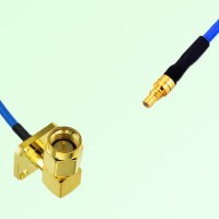Semi-Flexible Jumper SSMC Male to SMA Male Right Angle 4 Hole 12.7x12.7mm Semi-Flexible Jumper SSMC Male to SMA Male Right Angle 4 Hole 12.7x12.7mm
