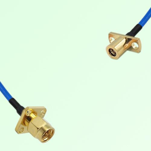 Semi-Flexible Jumper SMB Female 2 Hole to SMA Male 4 Hole 12.7x12.7mm