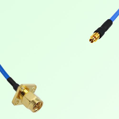 Semi-Flexible Jumper SMPM / SSMP Female to SMA Male 4 Hole 12.7x12.7mm Semi-Flexible Jumper SMPM / SSMP Female to SMA Male 4 Hole 12.7x12.7mm