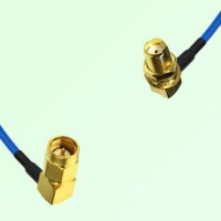Semi-Flexible Jumper SMA Bulkhead Female Right Angle to SMA Male Right Angle Semi-Flexible Jumper SMA Bulkhead Female Right Angle to SMA Male Right Angle