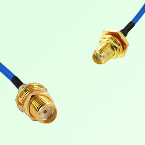 Semi-Flexible Jumper SMA Bulkhead Female with O-Ring to SMA Bulkhead Female Semi-Flexible Jumper SMA Bulkhead Female with O-Ring to SMA Bulkhead Female