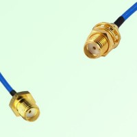 Semi-Flexible Jumper SMA Bulkhead Female to SMA Female Semi-Flexible Jumper SMA Bulkhead Female to SMA Female