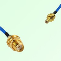 Semi-Flexible Jumper SMB Bulkhead Male to SMA Bulkhead Female Semi-Flexible Jumper SMB Bulkhead Male to SMA Bulkhead Female