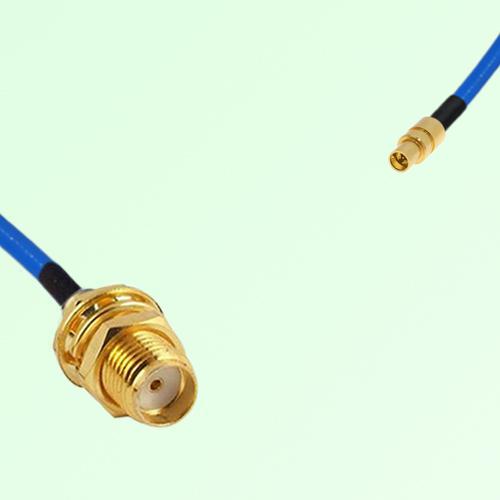 Semi-Flexible Jumper SMPM / SSMP Male to SMA Bulkhead Female Semi-Flexible Jumper SMPM / SSMP Male to SMA Bulkhead Female