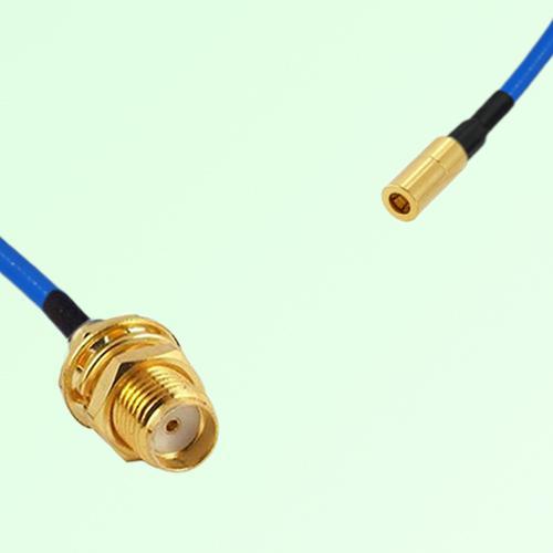 Semi-Flexible Jumper SSMB Female to SMA Bulkhead Female Semi-Flexible Jumper SSMB Female to SMA Bulkhead Female