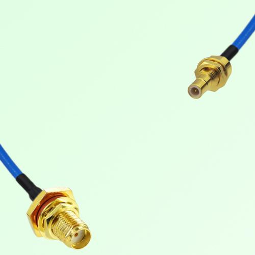 Semi-Flexible Jumper SMB Bulkhead Male to SMA Bulkhead Female with O-Ring Semi-Flexible Jumper SMB Bulkhead Male to SMA Bulkhead Female with O-Ring
