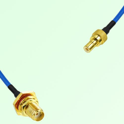 Semi-Flexible Jumper SMB Male to SMA Bulkhead Female with O-Ring Semi-Flexible Jumper SMB Male to SMA Bulkhead Female with O-Ring