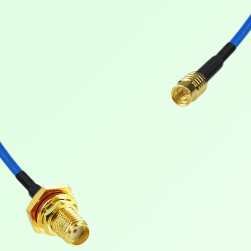 Semi-Flexible Jumper SMP Male to SMA Bulkhead Female with O-Ring Semi-Flexible Jumper SMP Male to SMA Bulkhead Female with O-Ring