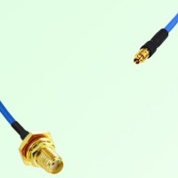 Semi-Flexible Jumper SMPM / SSMP Female to SMA Bulkhead Female with O-Ring Semi-Flexible Jumper SMPM / SSMP Female to SMA Bulkhead Female with O-Ring