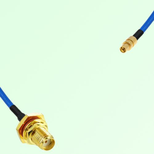 Semi-Flexible Jumper SMPM / SSMP Male to SMA Bulkhead Female with O-Ring Semi-Flexible Jumper SMPM / SSMP Male to SMA Bulkhead Female with O-Ring