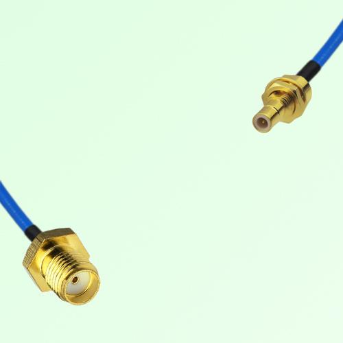 Semi-Flexible Jumper SMB Bulkhead Male to SMA Female Semi-Flexible Jumper SMB Bulkhead Male to SMA Female