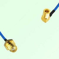 Semi-Flexible Jumper SMB Female Right Angle to SMA Female Semi-Flexible Jumper SMB Female Right Angle to SMA Female