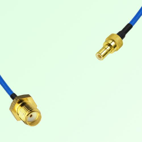 Semi-Flexible Jumper SMB Male to SMA Female