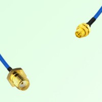 Semi-Flexible Jumper SMP Bulkhead Male to SMA Female Semi-Flexible Jumper SMP Bulkhead Male to SMA Female