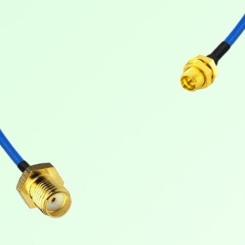 Semi-Flexible Jumper SMP Bulkhead Male to SMA Female Semi-Flexible Jumper SMP Bulkhead Male to SMA Female