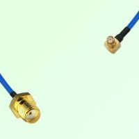 Semi-Flexible Jumper SMP Female Right Angle to SMA Female