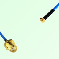Semi-Flexible Jumper SMPM / SSMP Female Right Angle to SMA Female Semi-Flexible Jumper SMPM / SSMP Female Right Angle to SMA Female