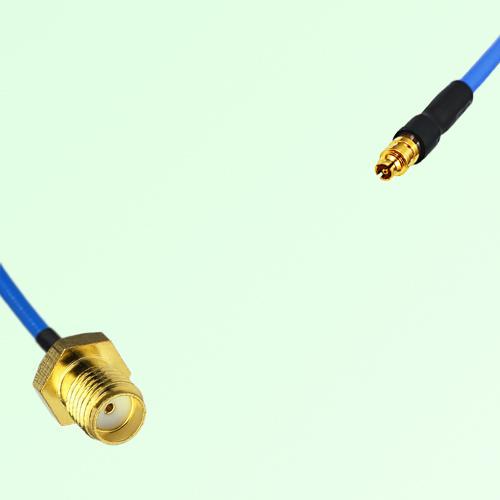 Semi-Flexible Jumper SMPM / SSMP Female to SMA Female