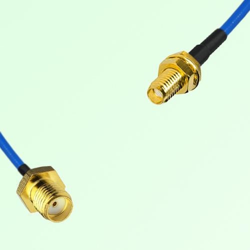 Semi-Flexible Jumper SSMA Bulkhead Female to SMA Female Semi-Flexible Jumper SSMA Bulkhead Female to SMA Female
