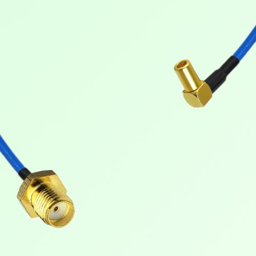 Semi-Flexible Jumper SSMB Female Right Angle to SMA Female Semi-Flexible Jumper SSMB Female Right Angle to SMA Female