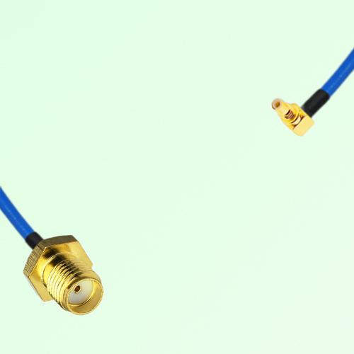 Semi-Flexible Jumper SSMC Male Right Angle to SMA Female Semi-Flexible Jumper SSMC Male Right Angle to SMA Female