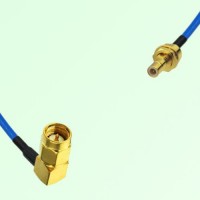 Semi-Flexible Jumper SMB Bulkhead Male to SMA Male Right Angle Semi-Flexible Jumper SMB Bulkhead Male to SMA Male Right Angle