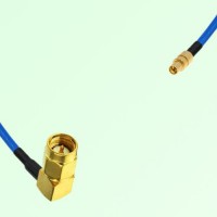 Semi-Flexible Jumper SMPM / SSMP Male to SMA Male Right Angle Semi-Flexible Jumper SMPM / SSMP Male to SMA Male Right Angle