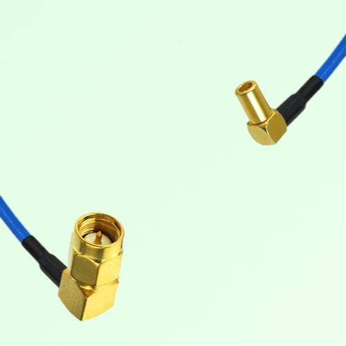 Semi-Flexible Jumper SSMB Female Right Angle to SMA Male Right Angle