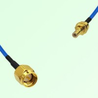 Semi-Flexible Jumper SMB Bulkhead Male to SMA Male Semi-Flexible Jumper SMB Bulkhead Male to SMA Male