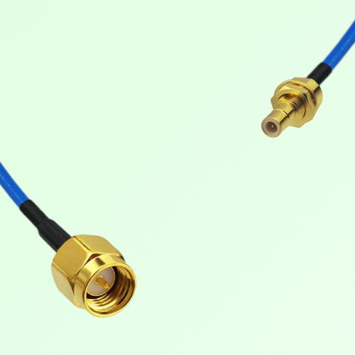 Semi-Flexible Jumper SMB Bulkhead Male to SMA Male Semi-Flexible Jumper SMB Bulkhead Male to SMA Male