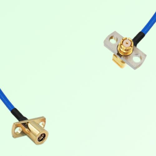 Semi-Flexible Jumper SMP Female Right Angle 2 Hole to SMB Female 2 Hole Semi-Flexible Jumper SMP Female Right Angle 2 Hole to SMB Female 2 Hole