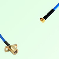 Semi-Flexible Jumper SMPM / SSMP Female Right Angle to SMB Female 2 Hole Semi-Flexible Jumper SMPM / SSMP Female Right Angle to SMB Female 2 Hole