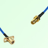 Semi-Flexible Jumper SSMA Female to SMB Female 2 Hole Flange Mount Semi-Flexible Jumper SSMA Female to SMB Female 2 Hole Flange Mount