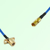 Semi-Flexible Jumper SSMC Female to SMB Female 2 Hole Flange Mount Semi-Flexible Jumper SSMC Female to SMB Female 2 Hole Flange Mount
