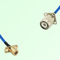 Semi-Flexible Jumper TNC Male 4 Hole 17.5x17.5mm to SMB Female 2 Hole Semi-Flexible Jumper TNC Male 4 Hole 17.5x17.5mm to SMB Female 2 Hole