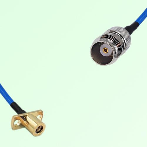 Semi-Flexible Jumper TNC Female to SMB Female 2 Hole Flange Mount Semi-Flexible Jumper TNC Female to SMB Female 2 Hole Flange Mount